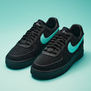 NIKE X TIFFANY & CO. AIR FORCE 1 1837 - BLACK/MULTI