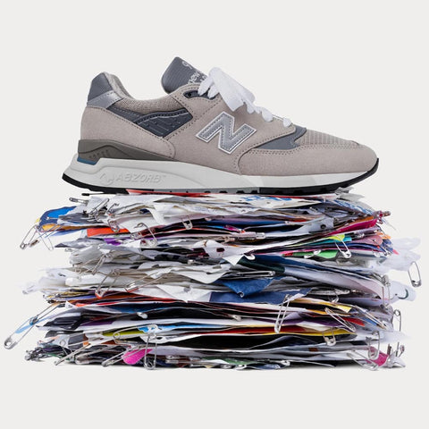 NEW BALANCE MADE IN USA 998 - GREY/SILVER