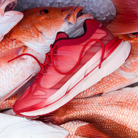 POLITICS X ADIDAS ADISTAR HRMY 'RED SNAPPER' - BRIGHT RED/OFF WHITE