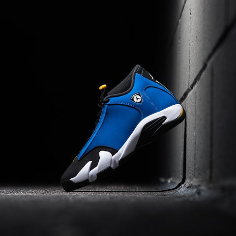 AIR JORDAN 14 RETRO 'LANEY' - VARSITY ROYAL/BLACK