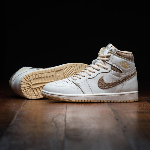 AIR JORDAN 1 RETRO HIGH OG CRAFT 'VIBRATIONS OF NIAJA' - SAIL/PALE VANILLA