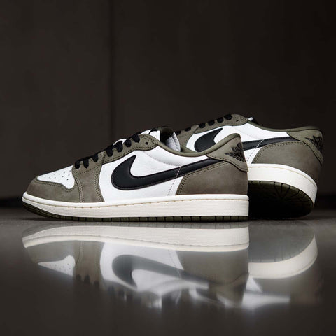 AIR JORDAN 1 RETRO LOW - MEDIUM OLIVE/BLACK