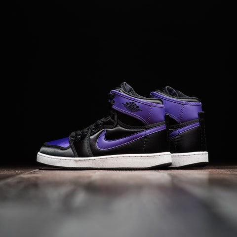 AIR JORDAN 1 KO 'FIELD PURPLE' - BLACK/FIELD PURPLE