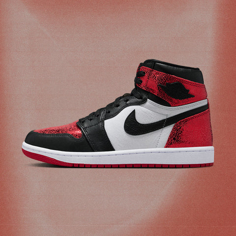 WOMEN'S AIR JORDAN 1 RETRO HIGH OG 'RUBY' - VARSITY RED/BLACK