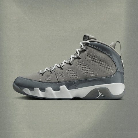 AIR JORDAN 9 RETRO 'COOL GREY' - MEDIUM GREY/COOL GREY