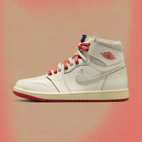 WOMEN'S AIR JORDAN 1 RETRO HIGH OG - SAIL/CINNABAR