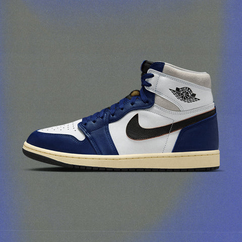 AIR JORDAN 1 RETRO HIGH OG - WHITE/DEEP ROYAL BLUE