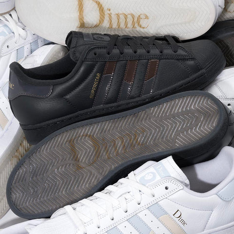 ADIDAS X DIME SUPERSTAR ADV - CARBON/GREY FIVE