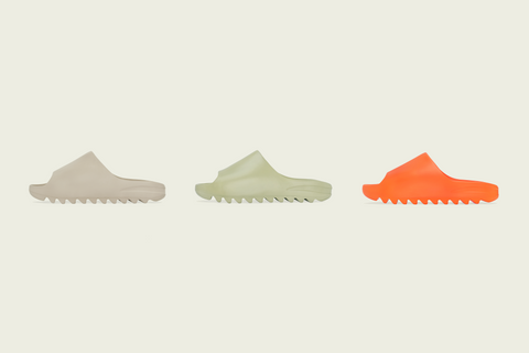 Yeezy Slide 'Resin', 'Pure', & 'Enflame'