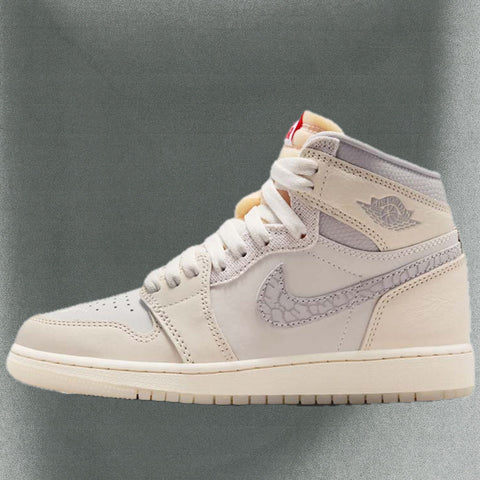 AIR JORDAN 1 RETRO HIGH OG 'SAIL' - SAIL/UNIVERSITY RED