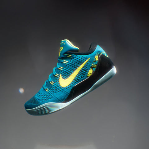 NIKE KOBE IX ELITE LOW PRO 'PERSPECTIVE' - NEO TURQUOISE/VOLT