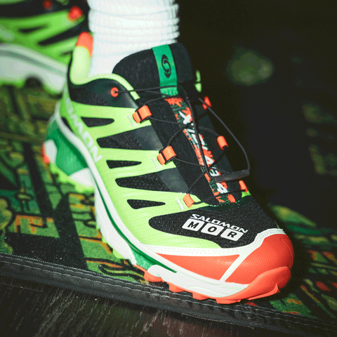 FEID X SALOMON XT-4 OG 'FERXXOCALIPSIS' - BLACK/GREEN GECKO