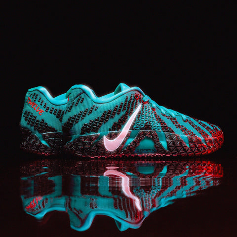 NIKE JA 3 'SCRATCH 3.0' - TURBO GREEN/UNIVERSITY RED