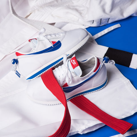 NIKE X CLOT CORTEZ - WHITE/GAME ROYAL