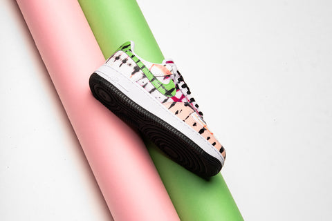 WMNS Nike AF1 'Black Tie-Dye'