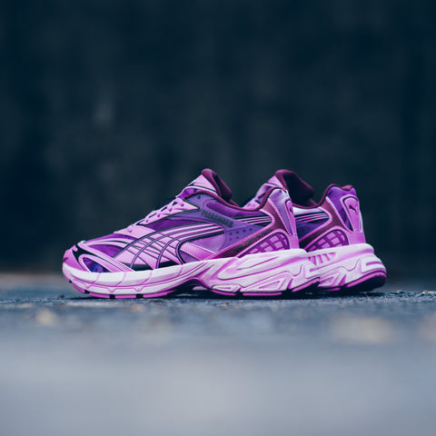PUMA X PLEASURES VELOPHASIS 'OVERDYE' - GRAPE WINE/MAUVE POP