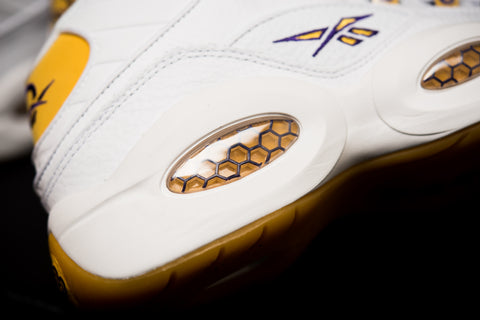 Reebok Question Mid - White & Yellow