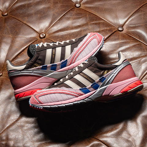 BAD BUNNY X ADIDAS ADIZERO SL72 - BROWN/CLEAR PINK