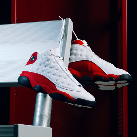 AIR JORDAN 13 RETRO 'TRUE RED' - WHITE/BLACK