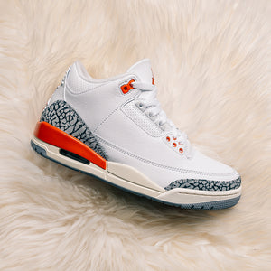 WOMEN'S AIR JORDAN 3 RETRO 'GEORGIA PEACH' - WHITE/COSMIC CLAY