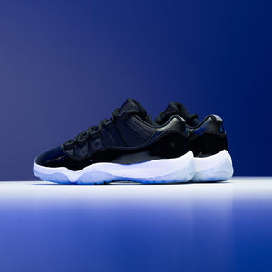 AIR JORDAN 11 RETRO LOW 'SPACE JAM' - BLACK/VARSITY ROYAL