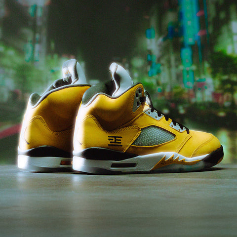 AIR JORDAN 5 RETRO 'TOKYO' - YELLOW/MULTI