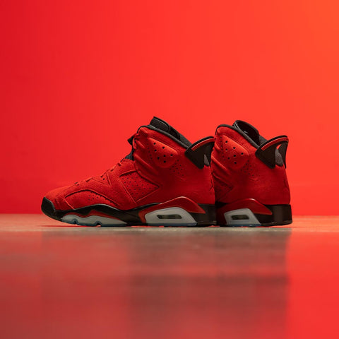 AIR JORDAN 6 RETRO 'TORO BRAVO' - VARSITY RED/BLACK