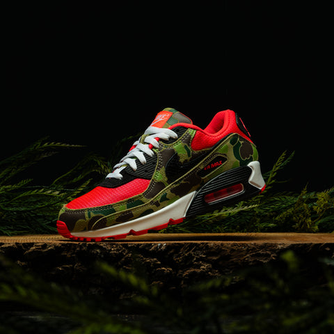 NIKE AIR MAX 90 SP 'REVERSE DUCK CAMO' - INFRARED/BLACK