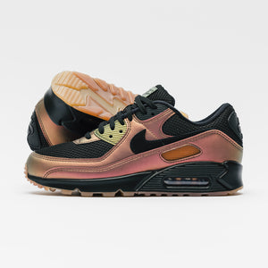 NIKE AIR MAX 90 - BLACK/DARK RUSSET