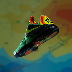 NIKE KD 4 'WEATHERMAN' - LUSH GREEN/VOLT