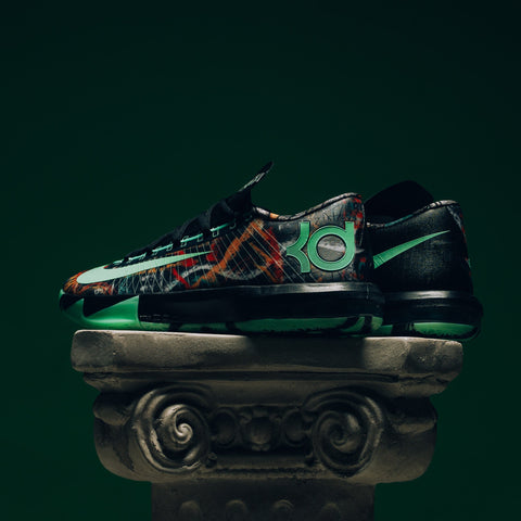 NIKE ZOOM KD 6 'ALL-STAR' - MULTI-COLOR/GREEN GLOW