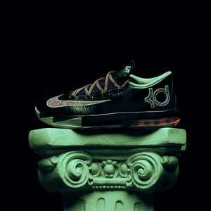 NIKE KD 6 'NIGHT VISION' - BLACK/MULTI-COLOR