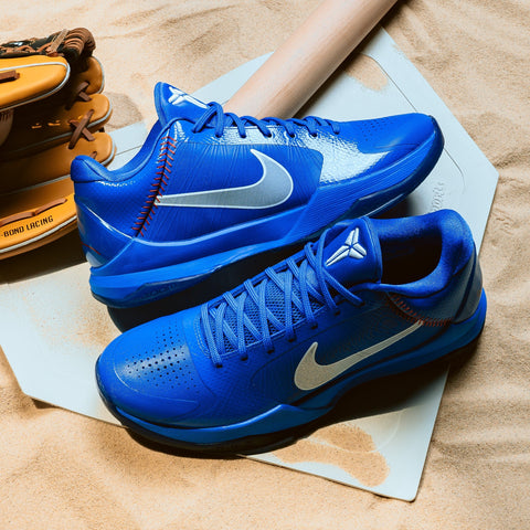NIKE KOBE V PROTRO 'DODGERS' - HYPER ROYAL/WOLF GREY