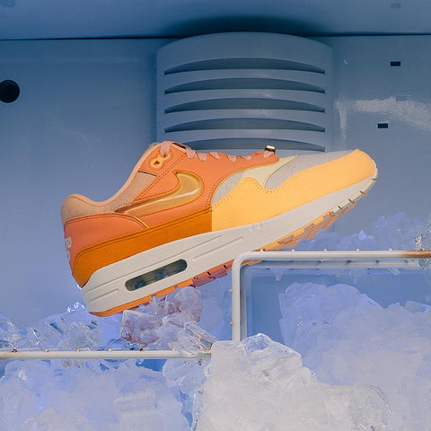 NIKE AIR MAX 1 PUERTO RICO - ORANGE FROST/CITRON PULSE