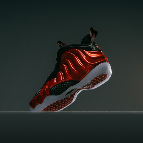 NIKE AIR FOAMPOSITE ONE 'METALLIC RED' - VARSITY RED/WHITE