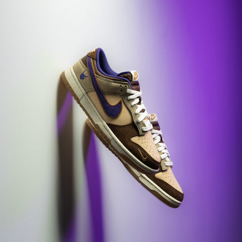 NIKE DUNK LOW PREMIUM 'SETSUBUN' - WHITE ONYX/PURPLE