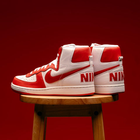 NIKE TERMINATOR HIGH - WHITE/UNIVERSITY RED