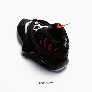 NIKE AIR ZOOM FLIGHT 'THE GLOVE' - BLACK/WHITE