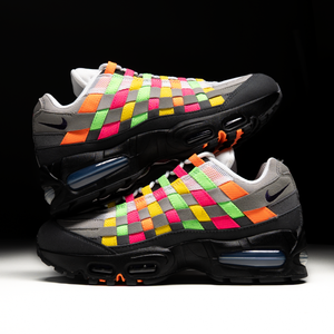 NIKE AIR MAX 95 OG WOVEN 'MULTI' - WHITE/PURPLE DYNASTY