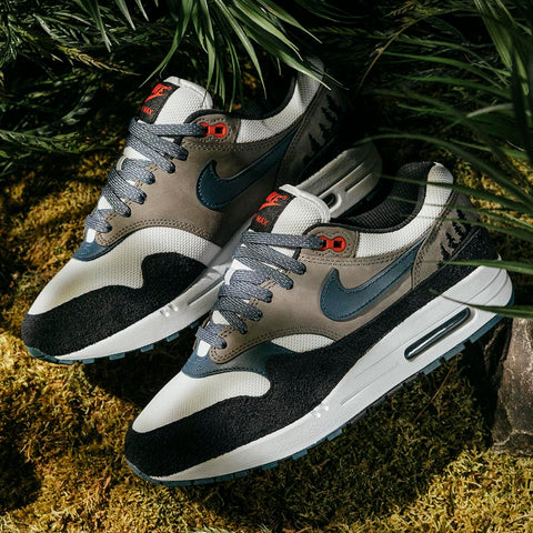 NIKE AIR MAX 1 PREMIUM 'ESCAPE' - WHITE/SLATE BLUE