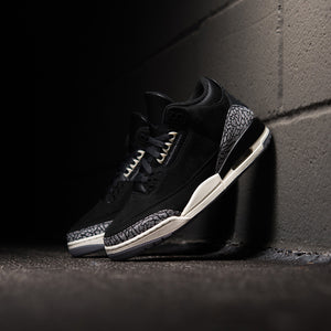 WOMEN'S AIR JORDAN 3 RETRO - OFF NOIR/BLACK