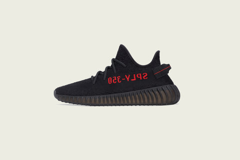 Adidas Yeezy Boost 350 V2 - Core Black/Core Black/Red