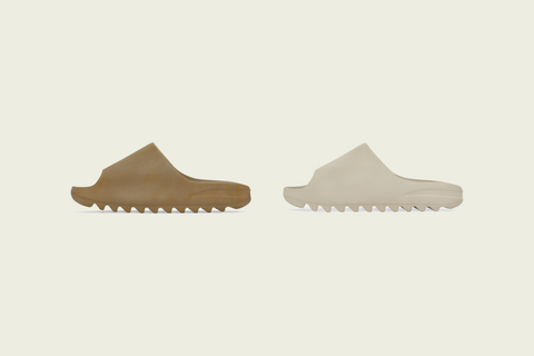 Adidas Yeezy Slide 'Pure' & 'Ochre'