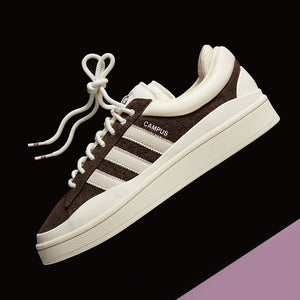 BAD BUNNY X ADIDAS CAMPUS 'LAST CAMPUS' - DARK BROWN/CREAM WHITE