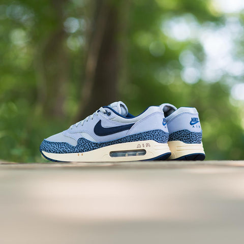 NIKE AIR MAX 1 '86 'BLUE SAFARI' - LIGHT SMOKE GREY/DIFFUSED BLUE