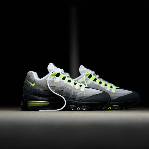 NIKE AIR MAX 95 OG 'NEON' - BLACK/NEON YELLOW