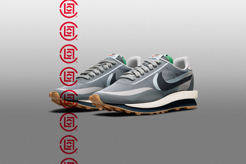 Nike LDWaffle x sacai x CLOT 'Cool Grey'