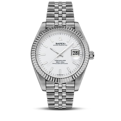 A Bathing Ape Type 6 Bapex - Silver