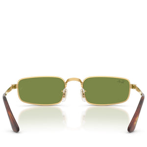 A$AP Rocky x Ray-Ban Bold Metals - Polished Arista Gold/Green