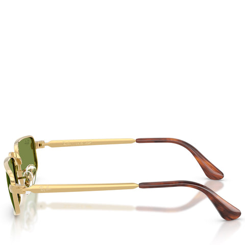 A$AP Rocky x Ray-Ban Bold Metals - Polished Arista Gold/Green